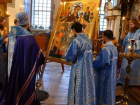 Список чудотворной иконы привезли в кафедральный собор Борисоглебска
