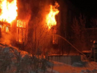 Ночью в Борисоглебске сгорел заброшенный птичник