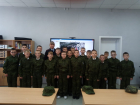 Инспектор по пропаганде безопасности дорожного движения провел обучающие занятия с кадетами