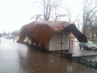 В Борисоглебске приступили к ремонту крыши, которую  унесло ветром