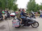 Как борисоглебские байкеры покатали на мотоциклах  сельскую детвору