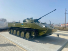 В Борисоглебске установили бронетранспортер БМД-3