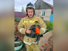 В Терновском районе пожарные спасли кота Василия из горящего дома