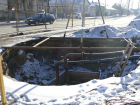 В Борисоглебске на участке ремонта коллектора расширили дорогу