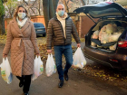 Малоимущим  пенсионерам  привезли на дом продукты в столице Воронежской области
