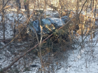 Из загоревшегося автомобиля инспекторы ГИБДД спасли водителя и пассажира на дороге в Воронежской области 