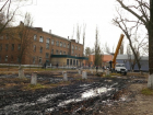 Работы по асфальтированию новой парковки возле Борисоглебской больницы перенесут на весну