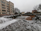 На территории Борисоглебской райбольницы идет строительство
