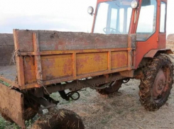 «Металлолом»  вместо трактора  получил потерпевший от кражи  житель села Чигорак 