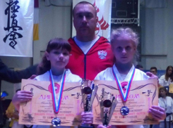 Поворинские спортсменки завоевали «серебро» на Первенстве и Чемпионате ЮФО по киокушинкай