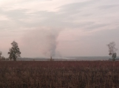 В Новохоперском районе пожарные продолжают бороться с огнем