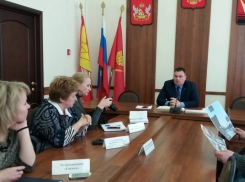 В Борисоглебске Андрей Пищугин ответил на вопросы журналистов