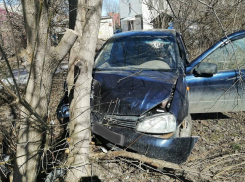 В Борисоглебске автомобиль врезался в дерево. Водитель погиб