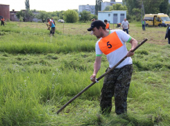 В Борисоглебске прошли соревнования косарей