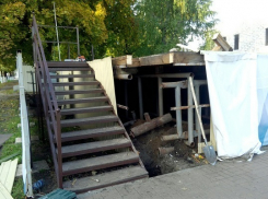 В Борисоглебске реконструируют центральную сцену