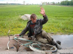 Житель Терновского района разбросал по полю украденный велосипед