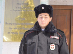 Борисоглебского полицейского, поймавшего преступника в свой выходной, отметило руководство