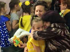 В Борисоглебске Детский сад № 20 в День пожилого человека встречал гостей