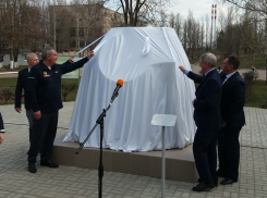 В Борисоглебске состоялось открытие памятного знака – спускаемой капсулы легендарного космического корабля «Союз»