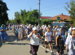 В Борисоглебске крестоходцы сделали первую остановку