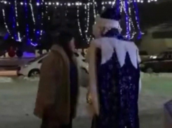 Дед Мороз избил агрессивную женщину у елки в Борисоглебске