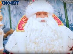 Дед Мороз прогулялся со сказочной свитой по столице Воронежской области 