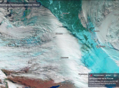 Как с орбиты выглядит циклон «Ольга», накрывший Воронежскую область, показал «Роскосмос»
