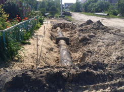 На многострадальной улице Маяковского в Борисоглебске делают ливневую канализацию