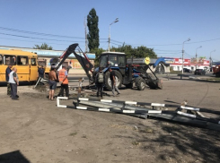 В Борисоглебске демонтировали самовольные конструкции