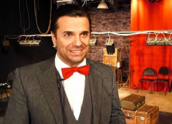 Известный актер Сергей Астахов выступил на сцене Борисоглебского драмтеатра 