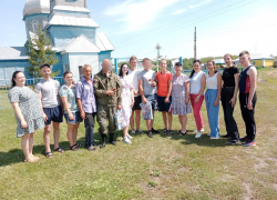  Терновские школьники встретились с бойцами СВО 