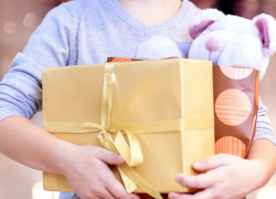 Машину с новогодними подарками отправили из Воронежской области в ЛНР 