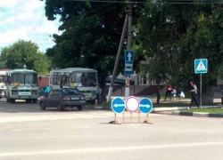 В центре Борисоглебска на один день изменилась схема движения автотранспорта