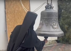 Благодатный перезвон над селом Благодатным: огромный колокол отлили мастера из Воронежской области для монастыря под Херсоном
