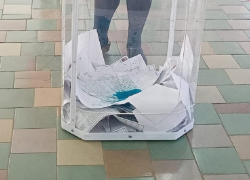 Залитые в Борисоглебске «зеленкой» бюллетени при подсчете голосов были признаны действительными