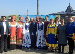 В селе Танцырей под Борисоглебском открыли сквер