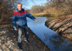 Жители Поворино своими силами очистили приток Хопра