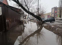 Без воды и на воде: второй город Воронежской области опять превратился в «Венецию»