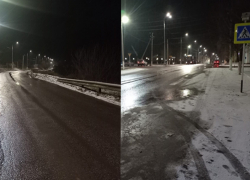 Дорогу на Новохоперск оборудовали современным освещением 