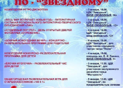 Борисоглебцам предложили отметить Новый Год по-«Звездному»