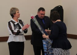 В преддверии Дня матери в Борисоглебской администрации состоялся тожественный прием