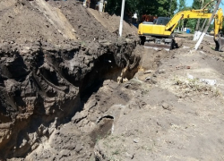 В Борисоглебске начался ремонт аварийного участка центрального коллектора
