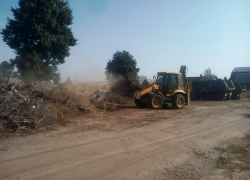 В Борисоглебске начали снос бараков