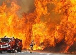 Пожар в Борисоглебске уничтожил здание в колонии