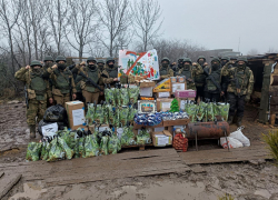 Тонны гуманитарного груза к Новому году отправили нашим бойцам жители Грибановского, Терновского и Поворинского районов