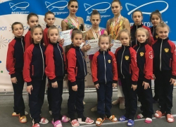 Борисоглебские гимнастки показали недетские результаты на детском турнире в Долгопрудном
