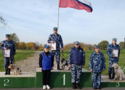 Кинолог из Борисоглебского СИЗО занял первое место на Чемпионате ФСИН 
