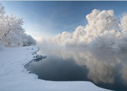 Крещенские морозы в Воронежскую область придут с опозданием на день