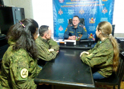 Борисоглебские пожарные и добровольцы обсудили вопросы взаимодействия