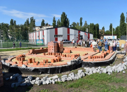  В День ВДВ на месте будущего храма у сквера «Феникс» г. Борисоглебска прошел молебен